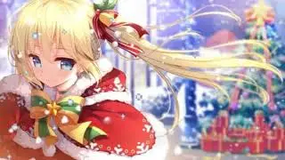 [Nightcore]~~Santa Baby//Lyrics
