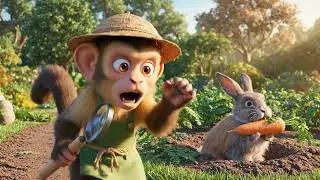 Garden Mystery Who Dug the Holes While Monkeys Slept