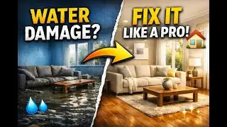 ⭐ The Ultimate Guide to Water-Damaged Spaces: Restore Your Home Like a Pro! 🏠💧