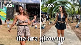 returning to arc music festival 🖤 2024 day 1 vlog