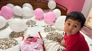 Finally ঘৰ পালেহি☺️❤️❤️baby ক আদৰণি জনালে❤️❤️🧿🧿
