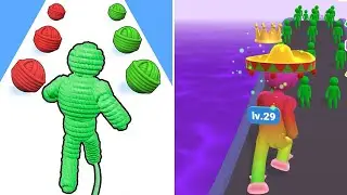 Looking Good Giant Rush Vs Rope Man Run🔥💥🩸Walkthrough (Android,Ios) Gameplay HX43