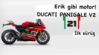 Ducati Panigale V2 Troy Bayliss İlk Sürüş