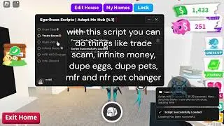 NEW WORKING ADOPT ME SCRIPT ✔