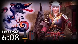 MHR Sunbreak: Risen Chameleos Vs. Elemental Lance 6:08 - 傀異克服オオナズチ ランス ソロ【サンブレイク】