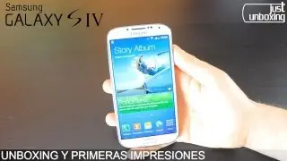 Samsung Galaxy S4 | Unboxing y Primeras Impresiones | Just Unboxing