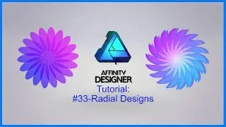Affinity Designer Tutorial #33-Radial Designs