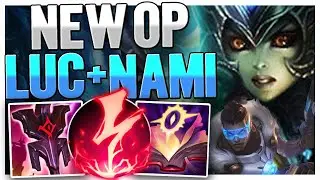 How to Play the NEW OP NAMI LUCIAN Bot Lane
