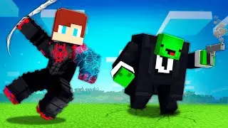 MILES MORALES Armor JJ vs KING PIN Armor Mikey in Minecraft - Maizen JJ and Mikey