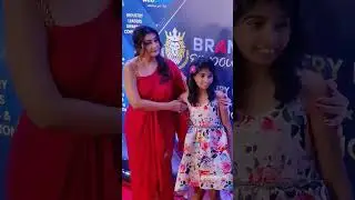 Juhi parmar with Douther At Award Night #juhiparmar #ytshorts #viral #shorts