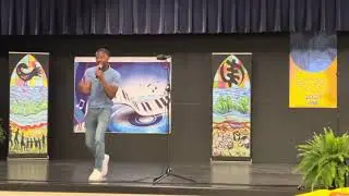 Mike Da&rsquo;Kidd #live at the Gonzales Gospel Fest 2025 performing &ldquo;Help Me Lord&rdquo; #single