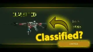 I got the classified skin!  | forward assault crate opening