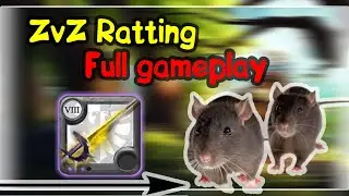 ZvZ Rat | Full Gameplay | Epic ZvZ Rat Raid | Easy Silver