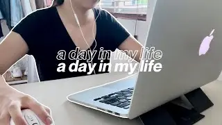a day in my life vlog 🌤️ morning walk, breakfast, work grind