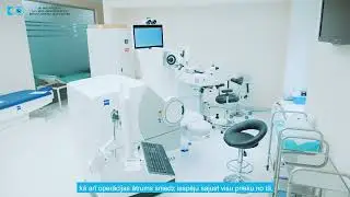 Asoc. prof. Igors Solomatins stāsta par jauno lāzeri Zeiss VisuMax 800