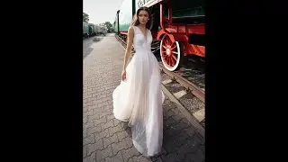 Wedding dress 12079. New collection 2020 by Papilio