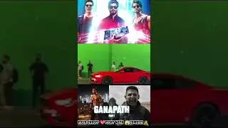 Ganapath Part-1 #tigershroff #kritisanon Behind the scenes #ganapath #amitabhbachchan