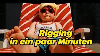 🎮🐱 3D Modelle RIGGEN in Minuten! | Kostenlos animieren mit Mesh2Motion 🚀 #GameDev #Rigging #3DModel