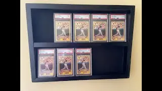 Small Graded Card Display Case Build