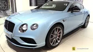 2016 Bentley Continental GT V8S - Exterior and Interior Walkaround - 2015 Geneva Motor Show