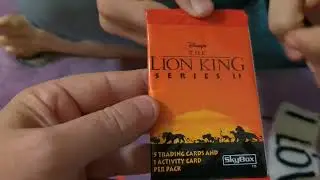My Collection of 1995 Skybox Disney Lion King Trading Cards Series 2 (Opening More) Vintage Packs