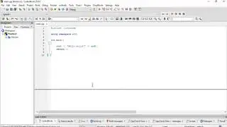 CodeBlocks Tutorial 5 - The Codeblocks Environment