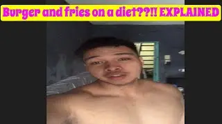 BURGER AND FRIES on a diet??!! | EXPLAINED