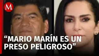 Lydia Cacho advierte que Mario Mar&iacute;n s&iacute; representaba un riesgo de fuga