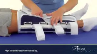 Tri-panel Knee Immobilizer