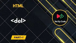 HTML | del tag | Basic Code | 2025