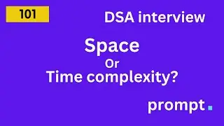 Space OR Time complexity ? | DSA Interview shorts