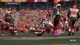 Madden NFL 17: Week 5 Browns vs Chiefs Crazy Ending