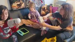 vi pakke julegaver op fra kone familien og vi g&oslash;r os klar til juleaften
