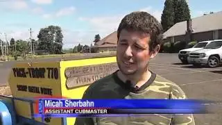 Cubmaster sets up sting to nab donation thieves