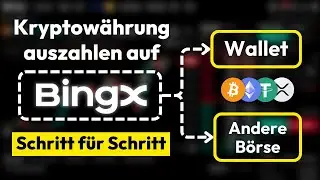Krypto auszahlen auf BingX Tutorial ✅ Krypto Auszahlung (Schritt f&uuml;r Schritt Anleitung)