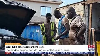 Catalytic converters: The hidden engine part driving air pollution in Ghana.