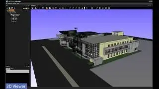BIM software, BIM program, BIM application :  IFC file Open & 3D Viewer