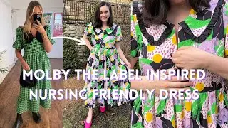 HOW TO MAKE A NURSING FRIENDLY DRESS | Front Zipper