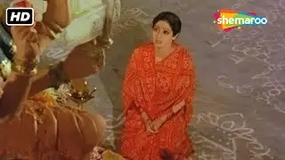 एक कमजोर औरत समय से कब तक लड़ती रहेंगी | Aulad - Part 2 | Sridevi, Jeetendra, Jaya Prada