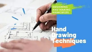 Hand drawing techniques GCSE DT