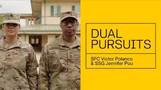 Dual Pursuits: SFC Polanco and SSG Pou | U.S. Army Reserve