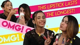 We Tested 6 Lipsticks To See Which Lives Up To Their Long Lasting Claim! | Hauterfly