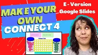 How to Make an Online Connect Four Game (Make in Slides and Share with a buddy)