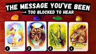 The Message You've Been Too Blocked To Hear!⏐PICK A CARD