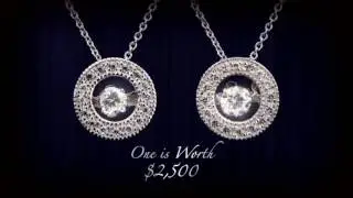 The Dancing Jewel Diamond Veneer Pendant