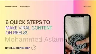 6 Quick Steps to Make Viral Content youtube #ytshort #youtube #followforfollowback #subscribe 