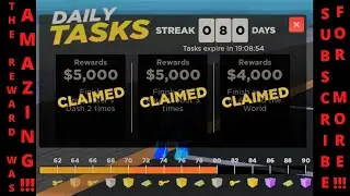 80 DAYS STREAK CELEBRATION! Roblox Driving Simulator!