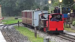 Muffin and Zebedee at the Kirklees Light Railway Steam Gala 2024