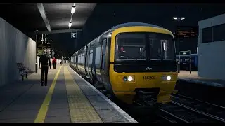 1090 Reading to Gatwick Airport (Part 2) - London Commuter - Class 166 - Train Sim World 2