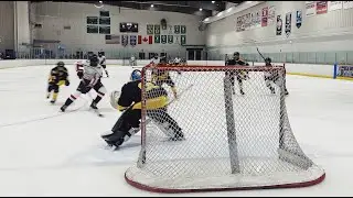 2025 AAA U13 NJ Avalanche vs Washington Capitals November 16 #goaliesaves #hockeygoalie